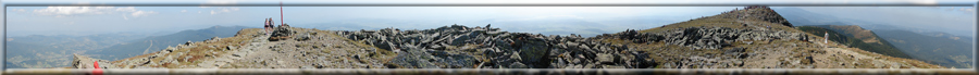 360° panoráma z Babej hory na okolie (07.09.2008)