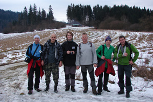 spoločné foto pred hájovňou